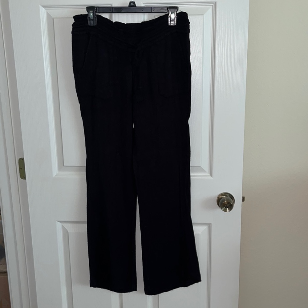 Roxy Black Wide Leg Pants